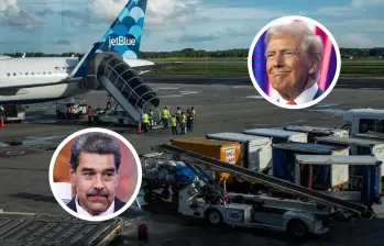 La cooperación fue confirmada por el Ministerio de Relaciones Exteriores y Asuntos de la CARICOM, de Trinidad y Tobago, para que los aviones de EE. UU. transiten por los aeropuertos. FOTO: AFP y Getty