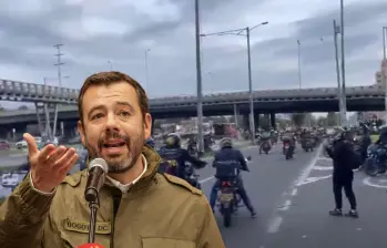 El alcalde Galán explicó las razones que llevaron a poner restricciones a los motociclistas en el puente festivo de Halloween incluyendo la prohibición de parrillero y la restricción de circulación en algunas vías. Fotos: @p3ns4r3sgr4t1s y Colprensa El alcalde Galán explicó las razones que llevaron a poner restricciones a los motociclistas en el puente festivo de Halloween incluyendo la prohibición de parrillero y la restricción de circulación en algunas vías. Fotos: @p3ns4r3sgr4t1s y Colprensa