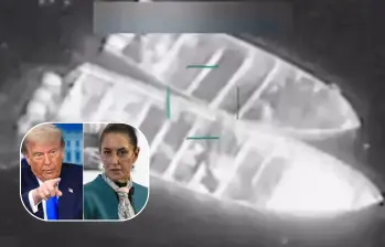 No lograron rescatar al sobreviviente de un ataque de Estados Unidos a una lancha en el Pacífico. FOTOS: Capturas de video No lograron rescatar al sobreviviente de un ataque de Estados Unidos a una lancha en el Pacífico. FOTOS: Capturas de video