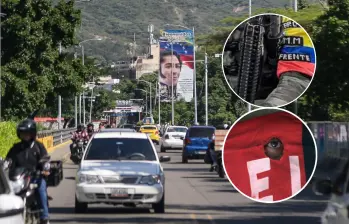 La frontera colombo-venezolana desde el puente internacional Simón Bolívar en Cúcuta. Foto: Colprensa