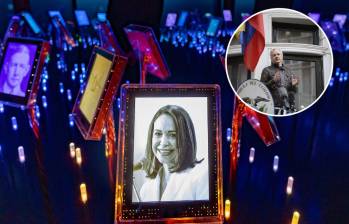 Julian Assange demandó el Nobel entregado a María Corina Machado, sin embargo, esta fue desestimada por la justicia de Suecia. Fotos: AFP y Getty Images