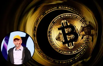 Adam Back, en el círculo, es el candidato más probable a ser Satoshi Nakamoto, el creador de Bitcoin. FOTOS: AFP y GETTY