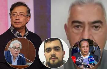 El gobierno Petro contactó a alias Papá Pitufo a través de al menos cuatro emisarios, según audios de conversaciones en oficinas de la DNI. FOTOS: Colprensa y cortesía