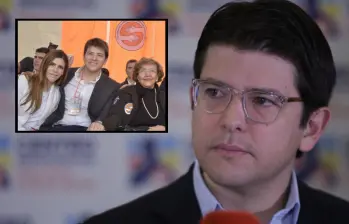 La abuela de Miguel Uribe fue ingresada a la Fundación Santa fe por una afección respiratoria. Fotos: Colprensa y redes sociales
