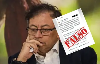 El presidente Petro nunca publicó declaraciones a favor de Freddy Castellanos. Foto: COLPRENSA/El COLOMBIANO