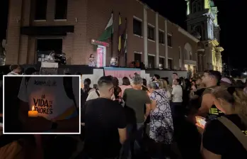 El evento se llevó a cabo en el parque principal del municipio. FOTO: Cortesía