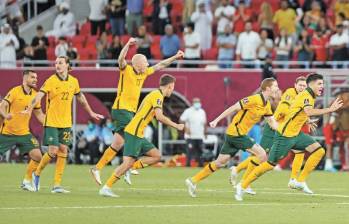 Australia estará en la fiesta mundial en 2026. FOTO AFP