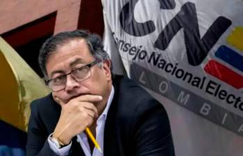 El Consejo Nacional Electoral sancionó en noviembre de 2025 a la campaña de Gustavo Petro para llegar a la Presidencia en 2022. FOTOS: Colprensa y archivo EL COLOMBIANO, Jaime Pérez