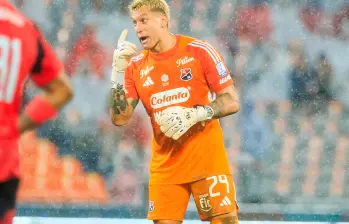 El arquero uruguayo Washington Aguerre atajó 45 partidos en el DIM. Encajó 39 goles. Foto: Camilo Suárez