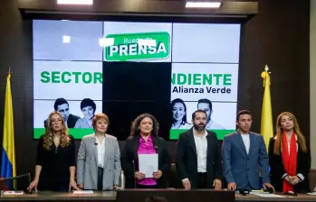 El ala independiente de la Alianza Verde dijo que es “una etapa de cierre final” de esa colectividad. FOTO COLPRENSA