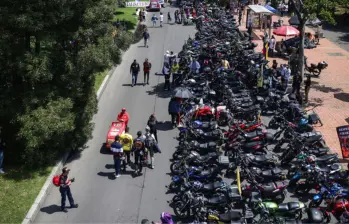 ¿Cuáles son las marcas de motos que prefieren los ladrones en Bogotá? FOTO: Colprensa 