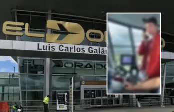 Según detalló la presidenta de la entidad, el joven siempre estuvo acompañado por un trabajador oficial de la torre. FOTO: Colprensa y captura video redes sociales