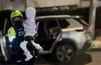 Todo ocurrió mientras intentaban robar una camioneta. FOTO: POLICÍA DE BOGOTÁ.