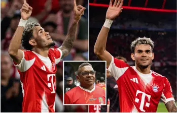 Luis Díaz fue una de las figuras del Bayern Múnich en la goleada 6-0 ante RB Leipzig por la primera fecha de la Bundesliga. Mientras que su papá fue protagonista en redes. FOTO: Redes sociales y @FCBayernES 