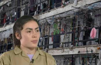 Se había considerado el traslado de Daneidy Barrera Rojas, conocida como ‘Epa Colombia’, a la cárcel El Buen Pastor, sin embargo, esta decisión se frenó. FOTOS: Colprensa y captura de video
