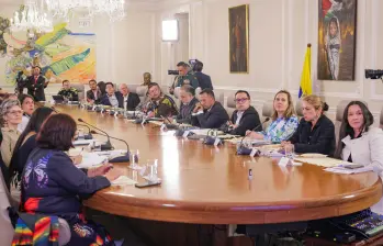 La encuesta midió la popularidad de los 19 ministros que hacen parte del gabinete de Gustavo Petro. Foto: Presidencia