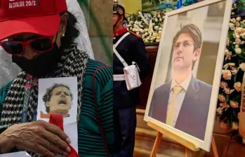Luis Carlos Galán y Miguel Uribe, líderes políticos asesinados en eventos públicos. Foto: Colprensa Luis Carlos Galán y Miguel Uribe, líderes políticos asesinados en eventos públicos. Foto: Colprensa