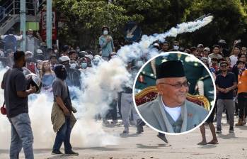 La reciente crisis económica, política y social en Nepal ha desencadenado protestas por parte de los llamados “Generación Z”, las cuales ocasionaron la renuncia del primer ministro de este país. FOTO: AFP