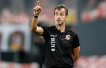 El argentino Fernando Batista había asumido la dirección de Venezuela en marzo de 2023 tras la salida de José Pékerman. Foto: Getty Images