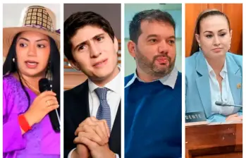 Entre los que aspiran se cuentan Martha Peralta, Wadith Manzur, Julio Elías Chagüi y Berenice Bedoya, pese a los señalamientos de la Fiscalía y de la propia UNGRD. FOTO: COLPRENSA/REDES SOCIALES MARTHA PERALTA