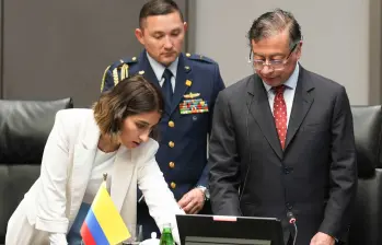 Sarabia asumió como canciller el pasado 29 de enero. Es decir, su permanencia en el cargo se extendió por poco más de cinco meses. FOTO: PRESIDENCIA