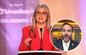 La excandidata Vicky Dávila entrevistó al aspirante a la presidencia, Abelardo de la Espriella. Fotos: Andrés Camilo Suárez Echeverry y captura video Semana