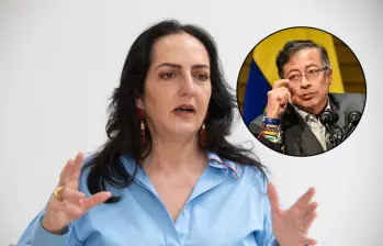 La senadora María Fernanda Cabal se fue en contra de la política de Paz Total de Gustavo Petro en medio de la ola de violencia sufrida en Colombia. Fotos: Colprensa