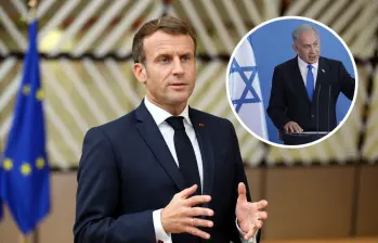 Emmanuel Macron anunció su intención de reconocer a Palestina como Estado en la Asamblea de la ONU en septiembre. El primer ministro de Israel ya manifestó su descontento por la decisión. Fotos: Getty