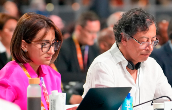 Sarabia ocupó varios cargos en el Gobierno Petro, entre ellos, jefe de gabinete, directora de Prosperidad Social, directora del Dapre y canciller. FOTO: PRESIDENCIA
