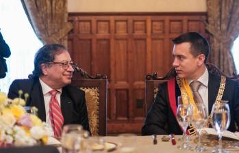 Presidentes Gustavo Petro y Daniel Noboa de Ecuador. Foto: Presidencia de Colombia Presidentes Gustavo Petro y Daniel Noboa de Ecuador. Foto: Presidencia de Colombia