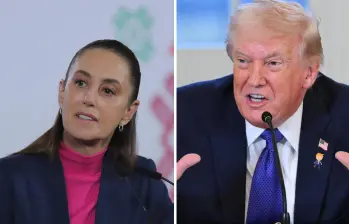 La misiva se dio a conocer luego de que el presidente estadounidense dijera que tiene intenciones de “empezar ahora a atacar por tierra a los cárteles” en México. Foto: AFP 