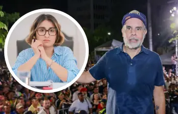 El padrino de Laura Sarabia en la política fue Armando Benedetti, el entonces senador del partido de La U, la llevó a trabajar en su Unidad de Trabajo Legislativo y luego la relacionó con Petro. FOTOS: Presidencia