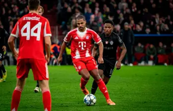 Bayern Múnich de Luis Díaz ganó al Sporting de Lisboa de Luis Javier Suárez. FOTO TOMAD X@FCBayernES