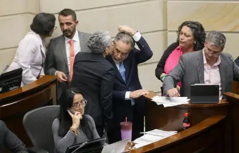  El debate de la Reforma Laboral fue aplazado dejando 12 artículos pendientes por votar. FOTO: Colprensa.