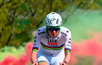 El ciclista esloveno Tadej Pogacar, de 26 años, ha ganado tres ediciones del Tour de Francia. FOTO: GETTY