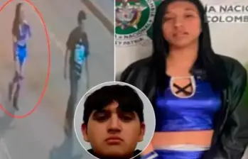 Kleidymar es la mujer “más buscada” en la capital por el delito de homicidio y sería la “determinadora” de la muerte del joven Jaime Esteban Moreno. FOTO: Captura de video de redes sociales y Policía Nacional