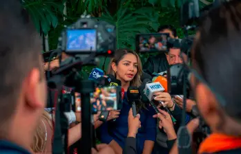 La directora del Área Metropolitana, Paula Andrea Palacio, habló sobre los demás casos de corrupción dentro de la entidad, además del que tiene enredado al político y bombero Misael Cadavid, y a otras seis personas, entre ellas dos funcionarios de la autoridad regional. FOTO: CORTESÍA