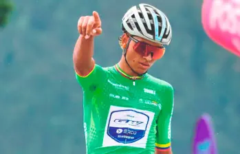 Mauricio Zapata, de 20 años de edad, ya empieza a causar sensación ante la élite del ciclismo colombiano. FOTO CORTESÍA ÁNDERSON BONILLA