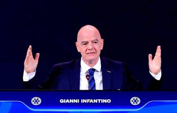 Gianni Infantino, presidente de la FIFA. FOTO: GETTY