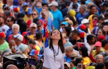 María Corina Machado, de 58 años, es la Nobel de Paz 2025. FOTO: Getty