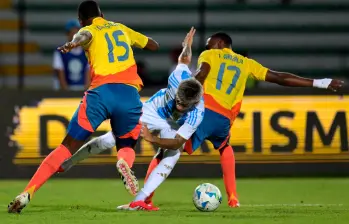 Colombia buscará contra Argentina clasificar por primera vez a una final de un Mundial sub-20. FOTO AFP