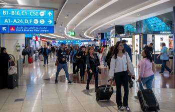 El Aeropuerto de Dubái es el segundo más concurrido del mundo y el líder en el tráfico internacional. Foto: Getty Images