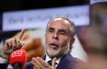 El ministro Armando Benedetti fue incluido a la lista Clinton junto al presidente Gustavo Petro. Foto: Colprensa