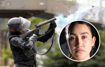 El caso de Leidy Natalia Cadena Torres permaneció en la justicia ordinaria por posibles excesos en el uso de la fuerza. FOTO: Colprensa - © Amnesty International