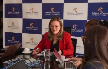 Cielo Rusinque, superintendente de Industria y Comercio. FOTO: SIC.