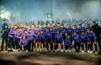 Los jugadores de Racing muestran optimismo de darle la vuelta al marcador ante Flamengo y pasar a la final de Libertadores. FOTO: X-RACING,  Los jugadores de Racing muestran optimismo de darle la vuelta al marcador ante Flamengo y pasar a la final de Libertadores. FOTO: X-RACING,