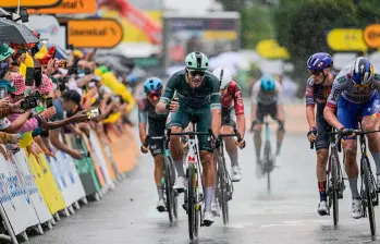 Jonathan Milan, de 24 años, logró su triunfo 24 como profesional. FOTO X-TOUR DE FRANCIA