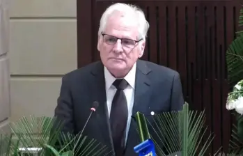 Miguel Uribe murió luego de pasar dos meses en UCI luchando por su vida tras un atentado que sufrió en Bogotá. Su familia pide justicia. FOTO captura de video