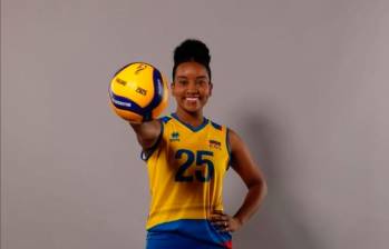 Doris Sofía Manco González, jugadora nacida en Carepa, quien integra la Selección Colombia que disputa el Mundial en Tailandia. FOTO CORTESÍA 