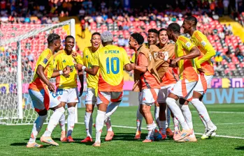 Colombia está invicta en el Mundial Sub-20 de Chile. Viene de vencer 3-1 a Sudáfrica. FOTO X-SELECCIÓN COLOMBIA